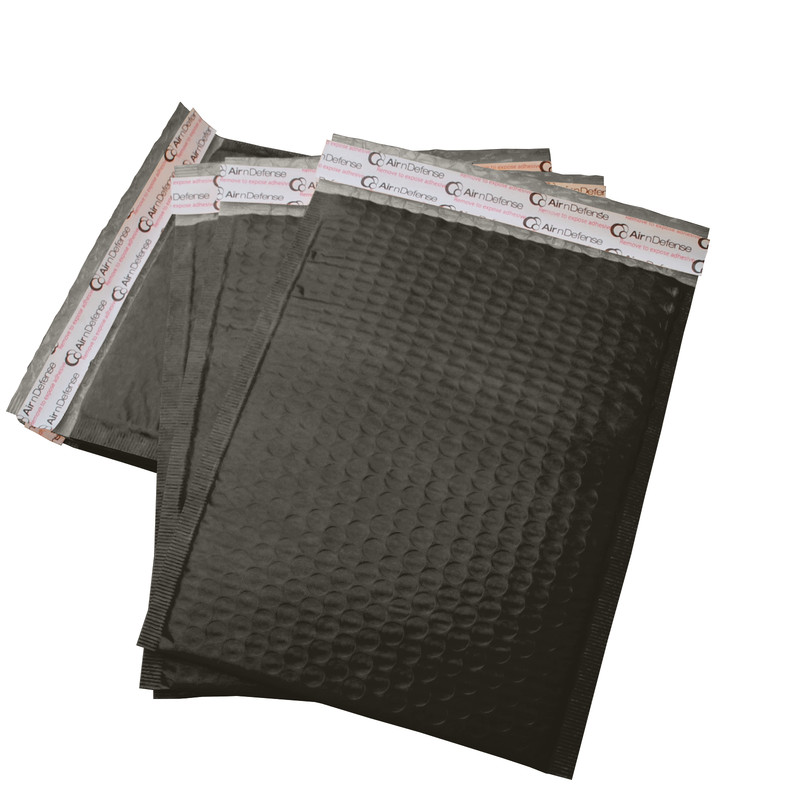 AirnDefense 300 #5 10.5X16" Black Poly Bubble Mailers Shipping Padded Envelope gallery
