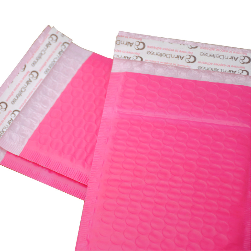 AirnDefense 2000 #000 4X8" Pink Poly Bubble Mailers Shipping Padded Envelope gallery