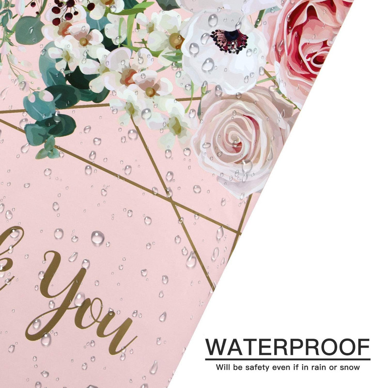 Poly Mailers Shipping Bags Thank You Notes Flowers Surrounded 3 Mil Heavy Duty S gallery