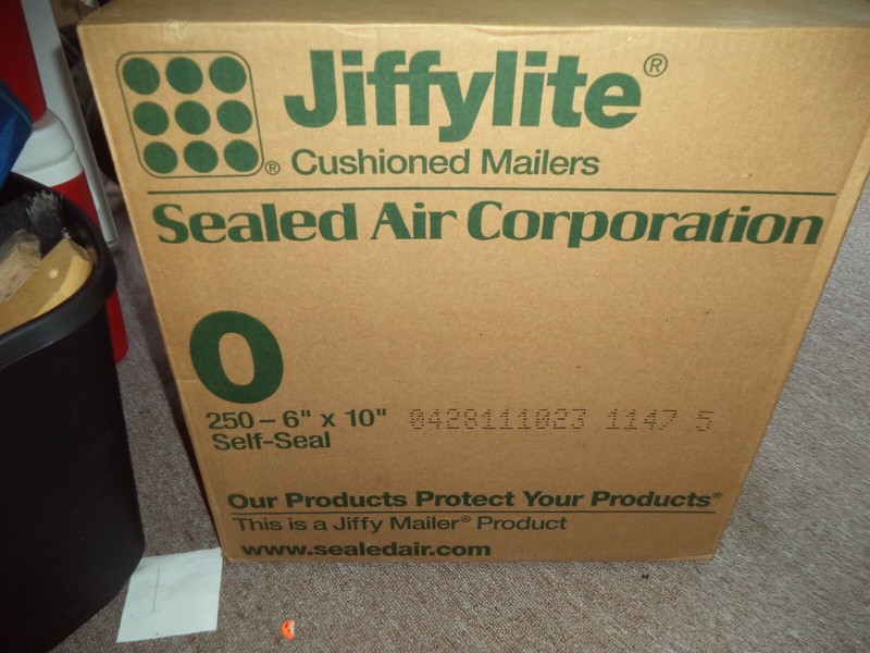 (20} #0 6 x 10 Sealed Air Jiffy Bubble Mailers Shipping Envelopes