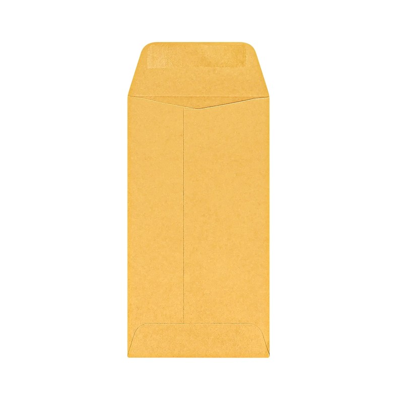 6.5” x 3.5” #7 ENVELOPE – SMALL PARTS – COIN – SEEDS STAMPS – 100 COUNT
