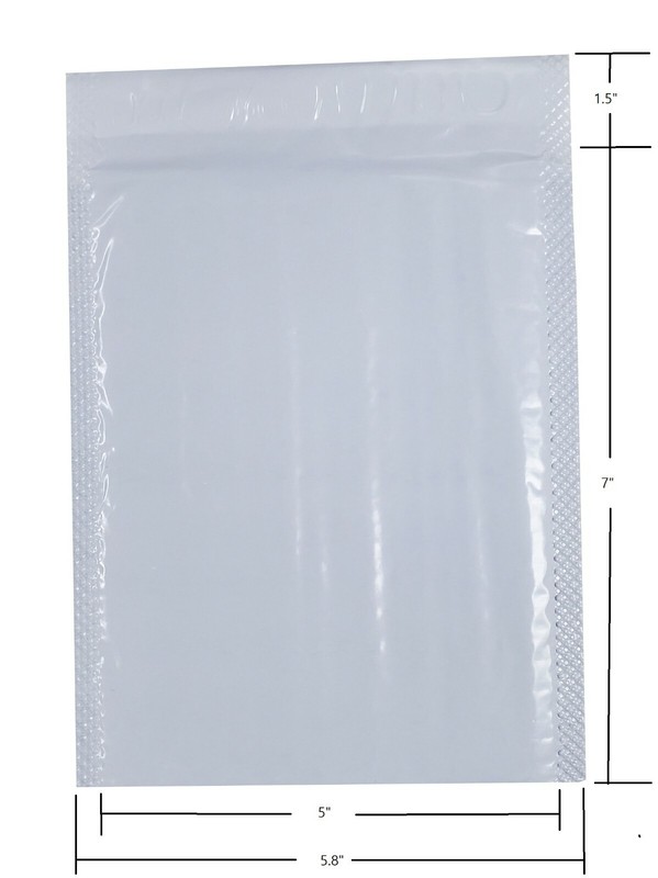 50 pcs 5"x7" Poly Bubble Mailer Padded Envelope shipping Self-sealing Bag gallery
