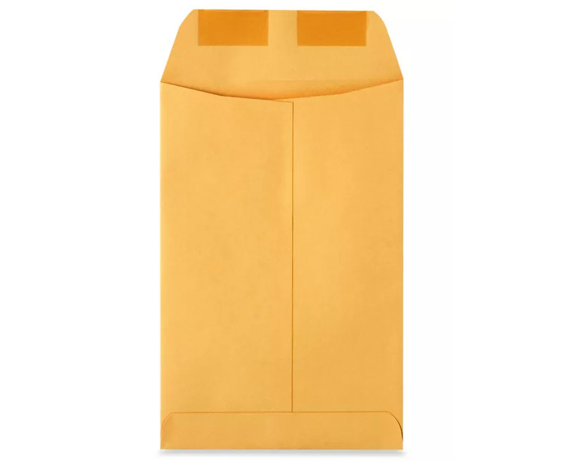 Quality Park Kraft Catalog Envelopes #1 3/4 (6.5" x 9.5") - 20lb - Gummed -500ct