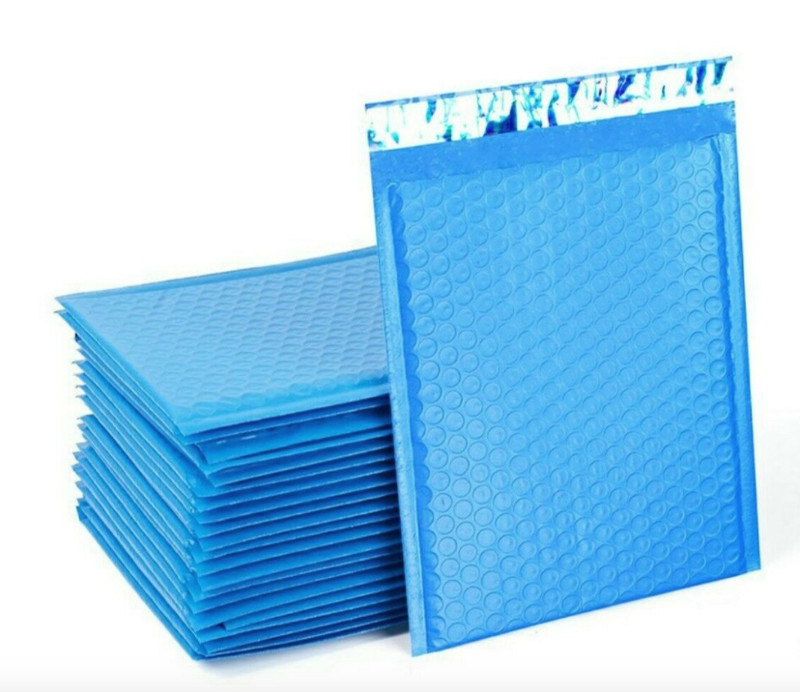 All Colors Poly Bubble Mailer: Pink, Blue, Black, Purple 6×10 (25,50) You Choose