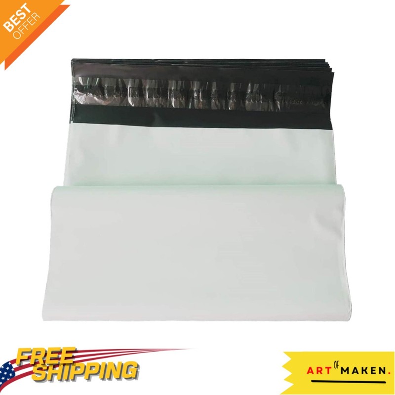 10 Pcs Large Self-Sealing Poly Mailers – 17.7 x 22 inch – Ideal for Soft Goods