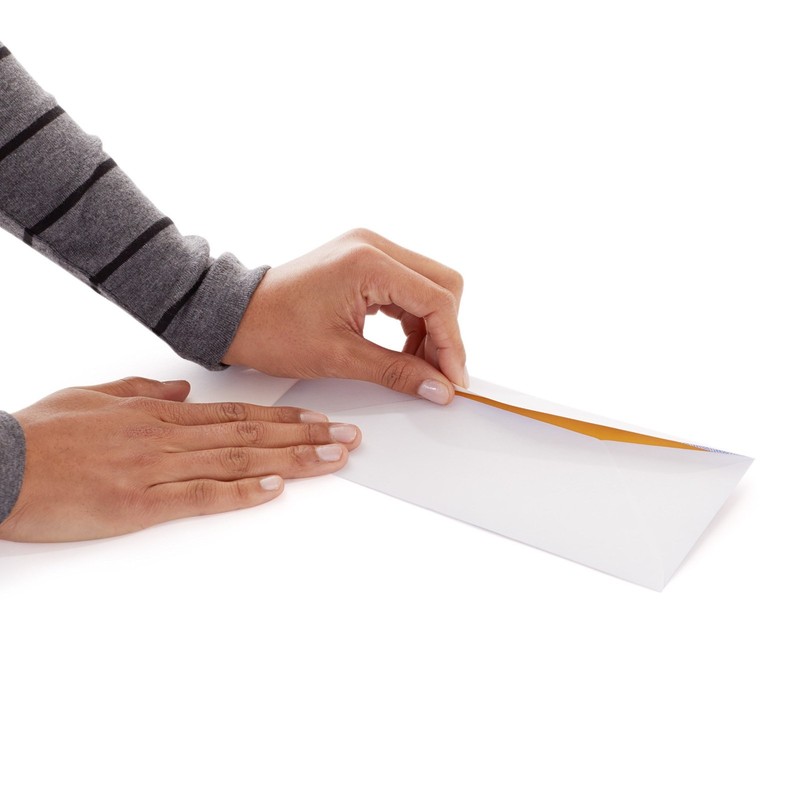 Security Tinted Business Envelopes for Documents & Invoices, 4-1/8" x 9-1/2", 50 gallery