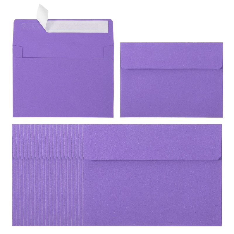 60Pack A2 Envelopes, Dark Purple Invitation Envelopes4-3/8″ x 5-3/4″