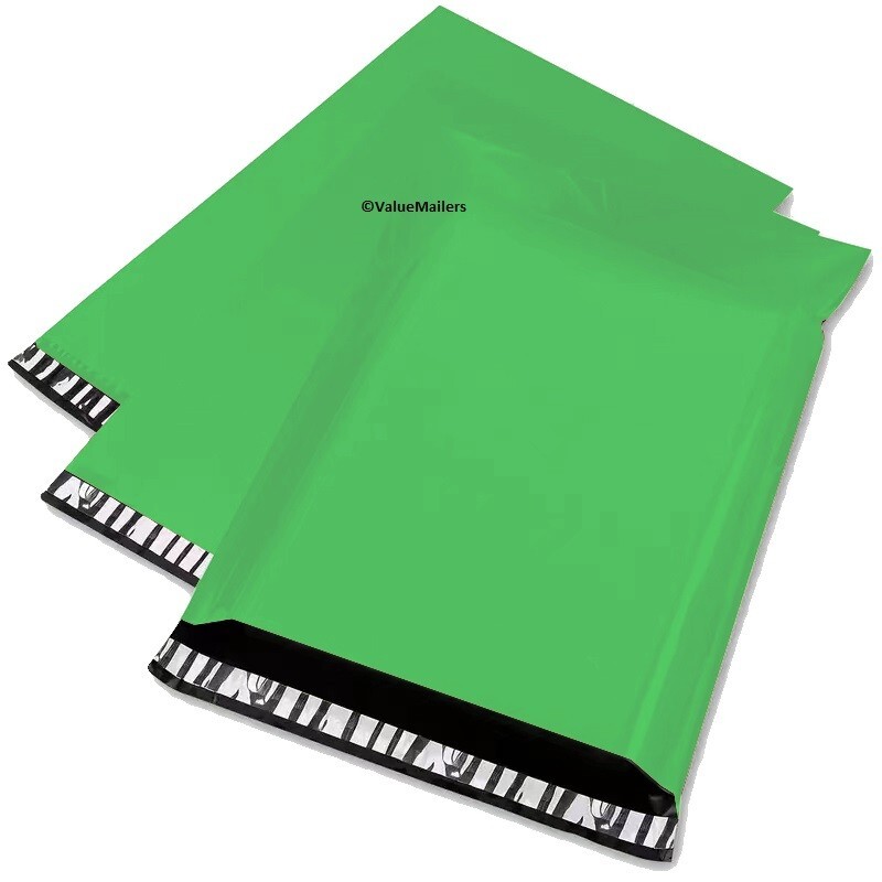 1,000 12×15.5 GREEN Poly Mailers Envelopes Bag Couture Boutique Quality Bags