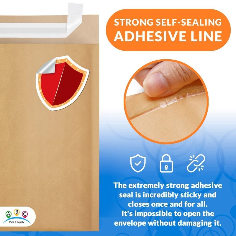 650ct 6x9 SELF SEAL KRAFT BUBBLE MAILERS PADDED ENVELOPES 6" x 9" gallery