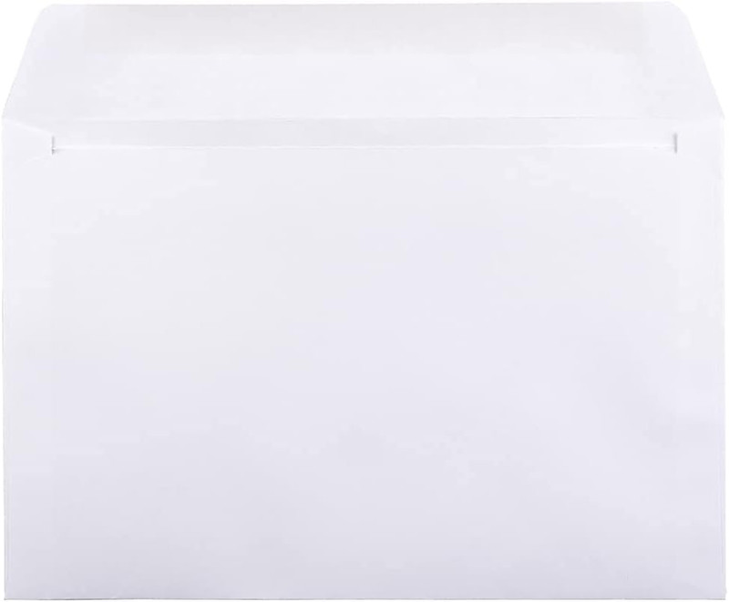 6 X 9 Booklet Commercial Envelopes - White - 50/Pack gallery