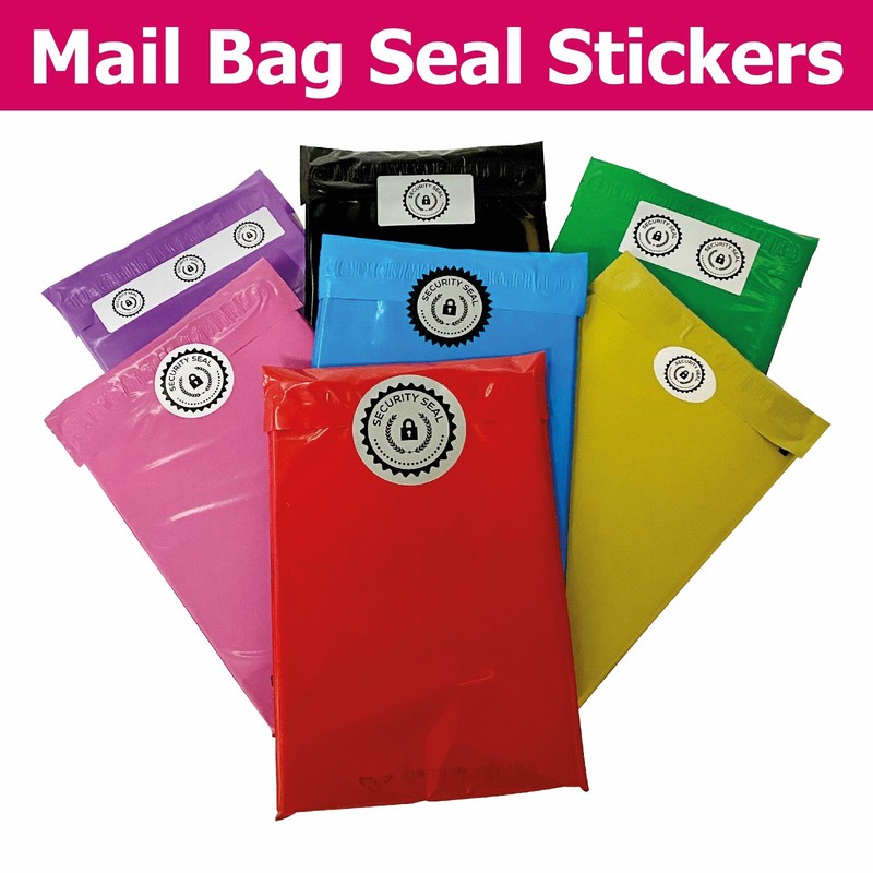 Gift Bag / Jewellery Packaging Security Seals Choose Your Sticker Size gallery