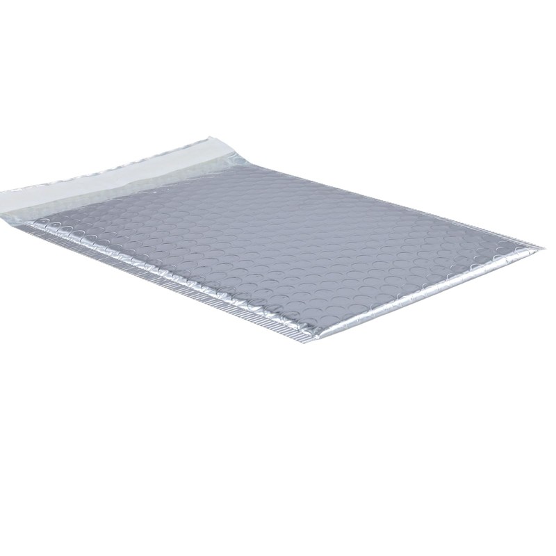 50 PCS 7 x 9 Inch Silver Metallic Bubble Mailers, 18 x 23 cm Poly Padded Mail... gallery