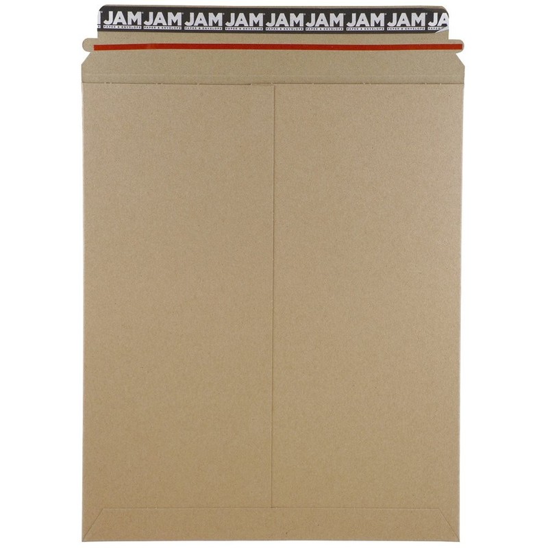 Stay-Flat Photo Mailer Envelopes with Peel & Seal Closure – 11 x 13 1/2 – Bro…