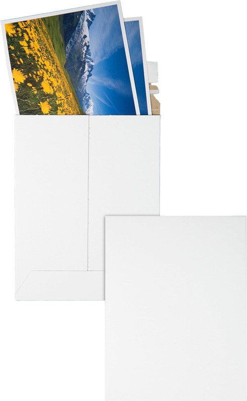 6 X 8 Photo Document Mailers, Redi-Strip Self Seal Closure, Rigid Stay Flat Mail gallery