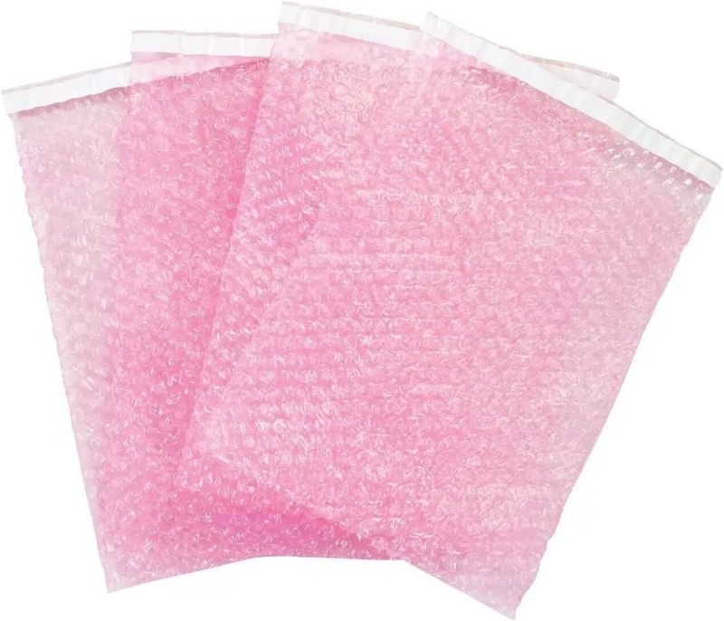 1000 - 4x7.5 Anti-Static Bubble Out Pouches Bags Wrap Cushioning Self Seal gallery