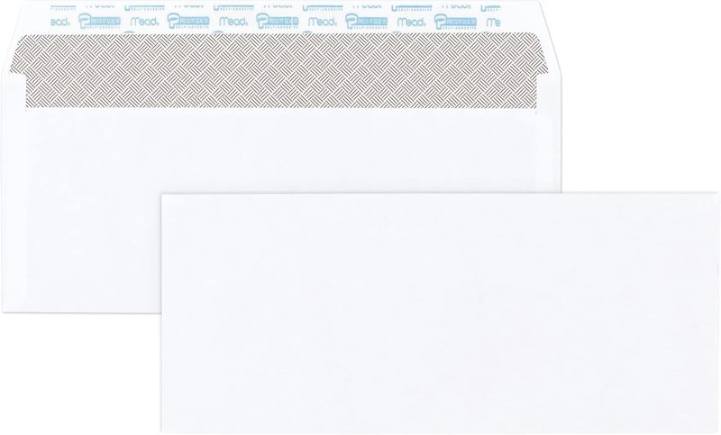 #10 Envelopes Self Seal Security Tinted Envelopes for Privacy & Business, Peel a gallery
