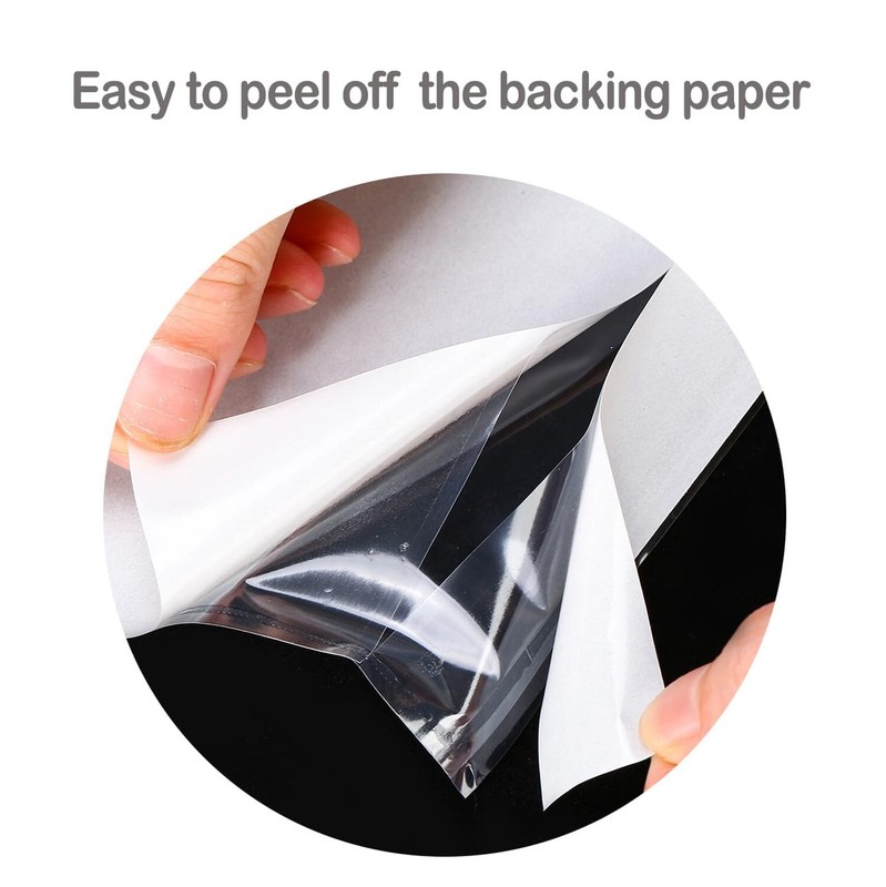 BEUYI Clear 9.5'' x 6.7'' Adhesive Shipping Label Pouches/Sleeves, Plastic Pa... gallery