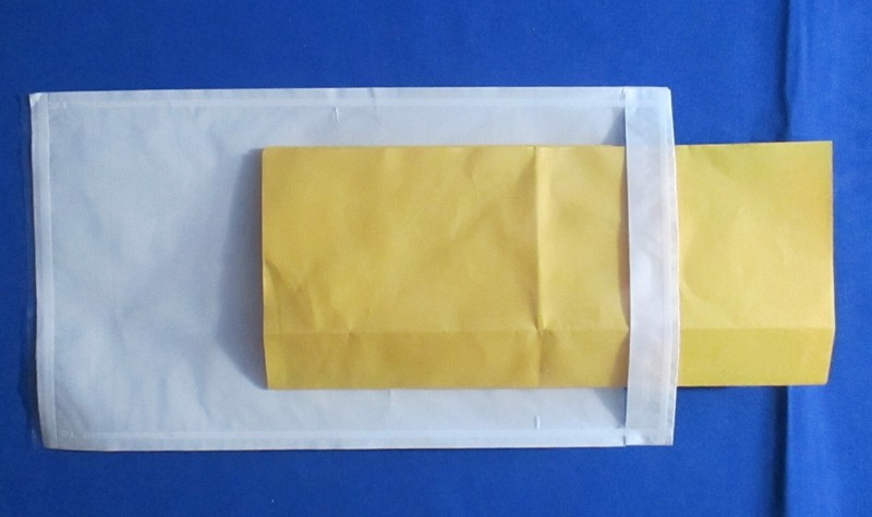 Clear Face Document Envelope Side Open 5.5"x10" Packing List Shipping Invoice gallery