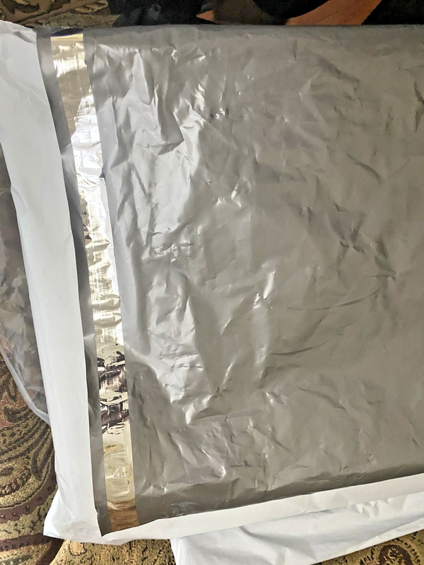 USPS POLY ENVELOPES 50 BRAND NEW SILVER INSIDE 14x17 POLY MAILERS SHIPPING BAGS gallery