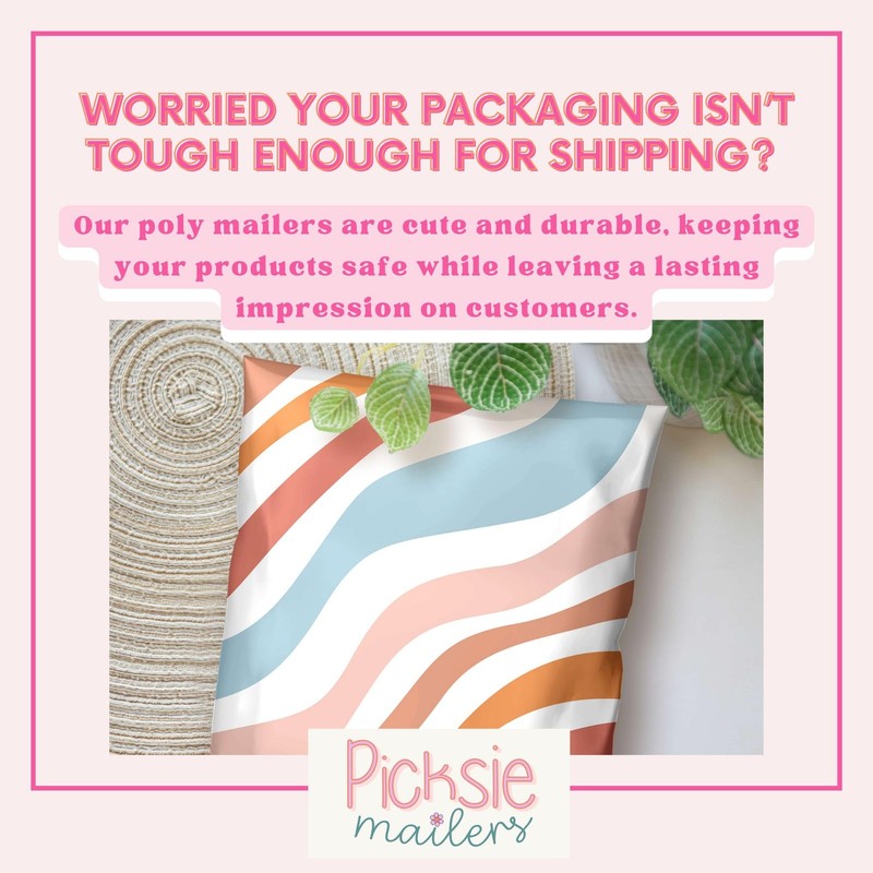 - Boho Poly Mailers 10x13 100 Pack Bundle Bulk Polymailers Supplies for Small... gallery