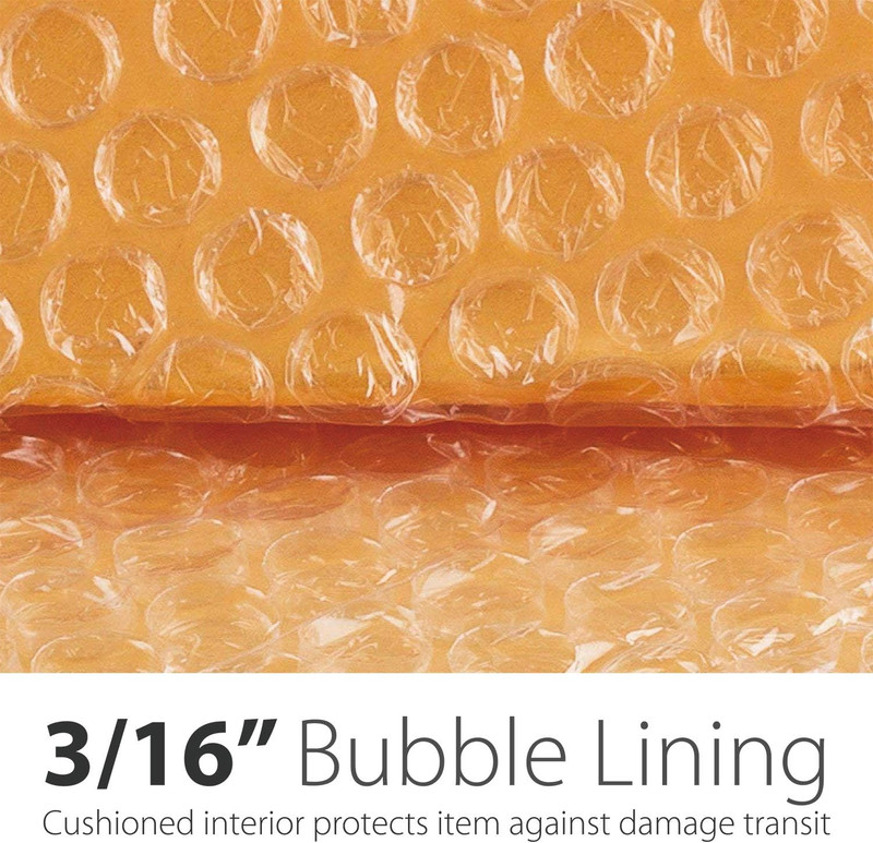 12X16-10 Pack #6 Kraft Bubble Mailer, Padded Shipping Envelopes for Book, Magazi gallery