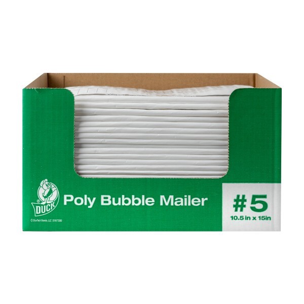 Duck #5 Poly Bubble Mailers 10.5″ x 15 Padded Self Sealing Envelopes 25 Pack