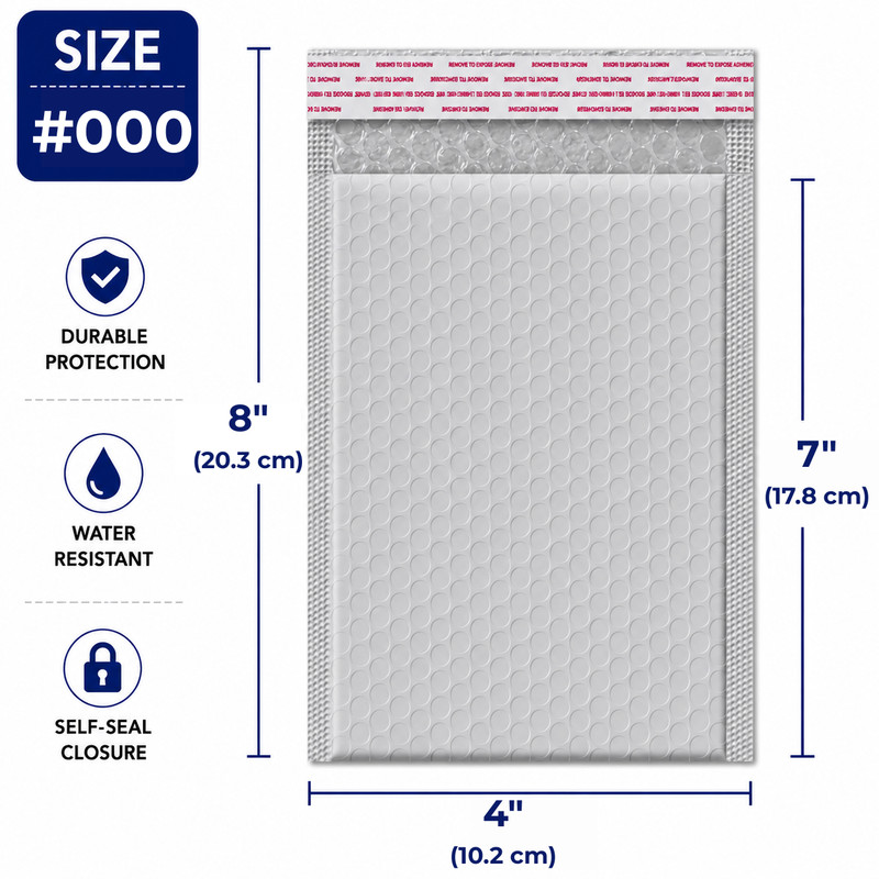 Poly Bubble Mailers Padded Envelopes Self Seal Mailing Bags fast shipping