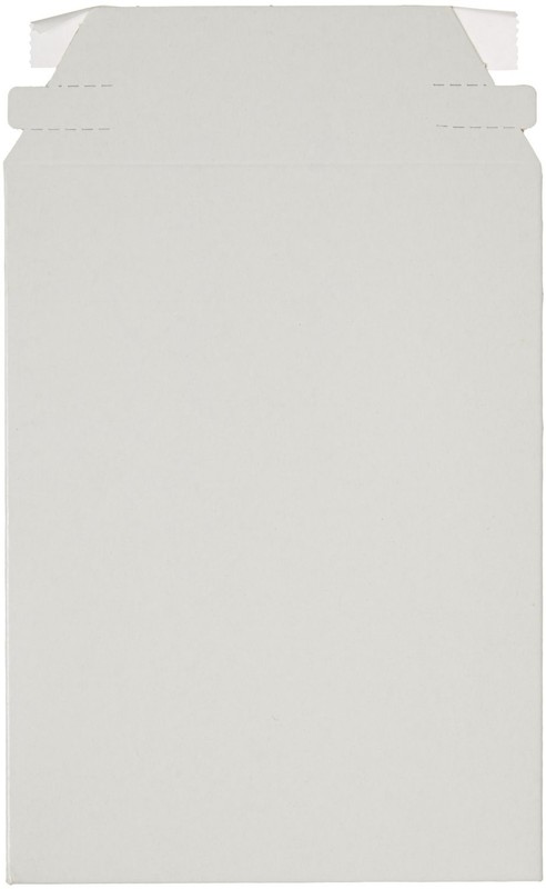 Pratt MJ-1 Self-Seal Stay Flat Mailer, White, 6″ x 8″ (Pack of 100)