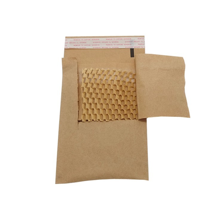 100% Recycled Honeycomb Padded Mailers, Kraft Paper Bubble Alternative