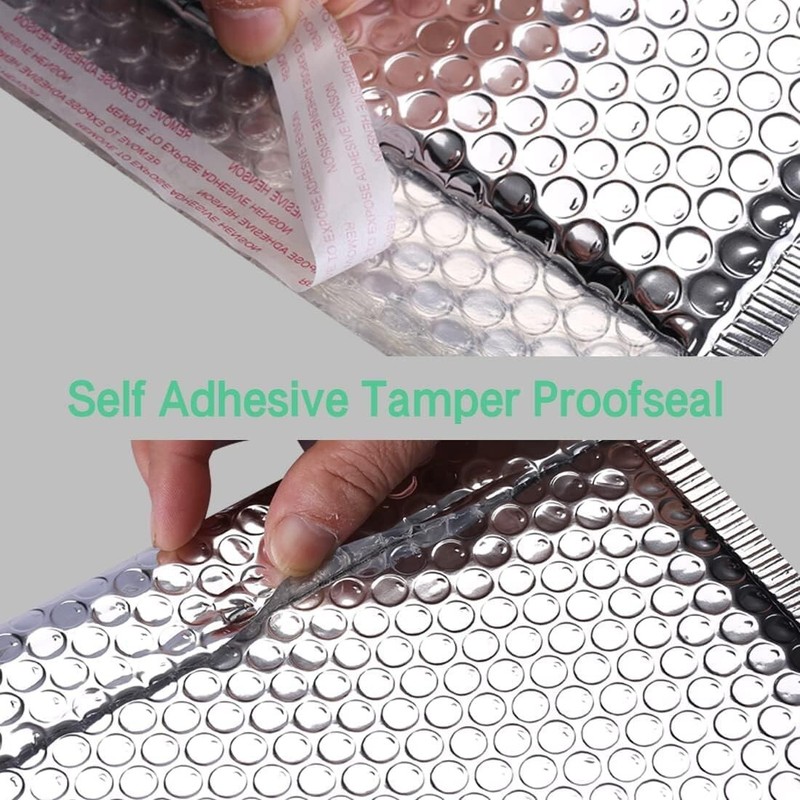 75 Pack Thermal Bubble Mailer 6 x 9 Inch, Self Seal Cool Bubble Mailers bags gallery