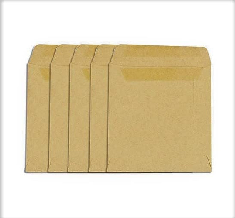 KF3420 Wage Envelope 108X102Mm Plain Self-Seal (Pack of 1000) - Manilla gallery
