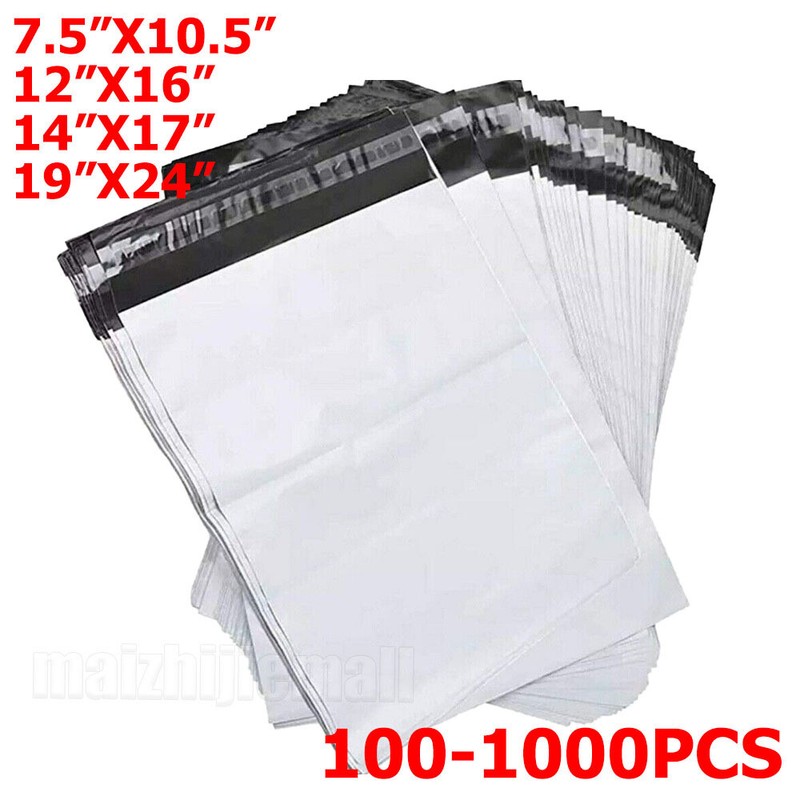 14″x17″ Poly Mailers 2.5 Mil Plastic Envelopes Shipping Mailing Bags Self Seal