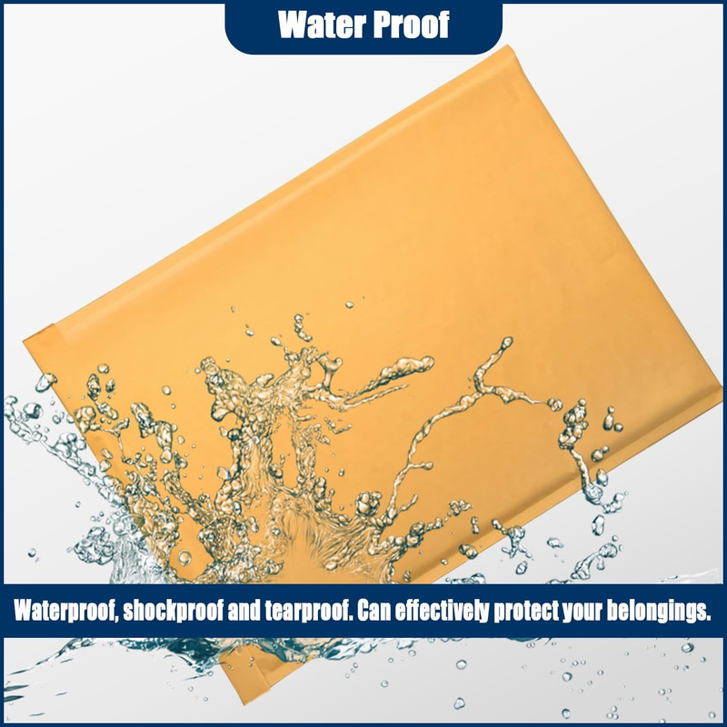 Bubble Mailer Envelopes, 25 Pack Kraft Padded Envelopes, Large Bubble Mailers 10 gallery