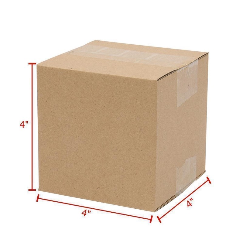 100 4x4x4 Shipping Boxes Mailing Moving Packing Storage Cardboard Paper Boxes gallery