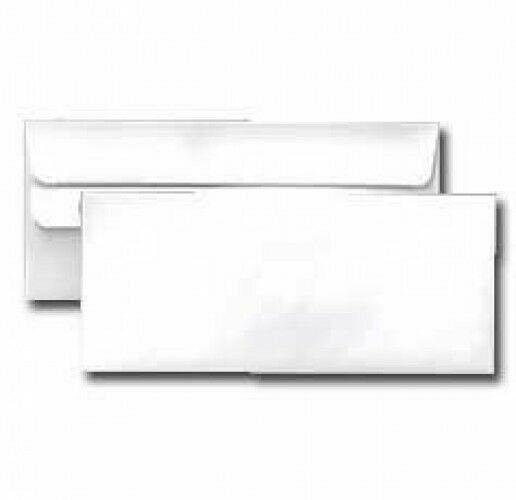 #10 Regular White Business Envelopes – Simple Self Seal Flap – 100 per Pack