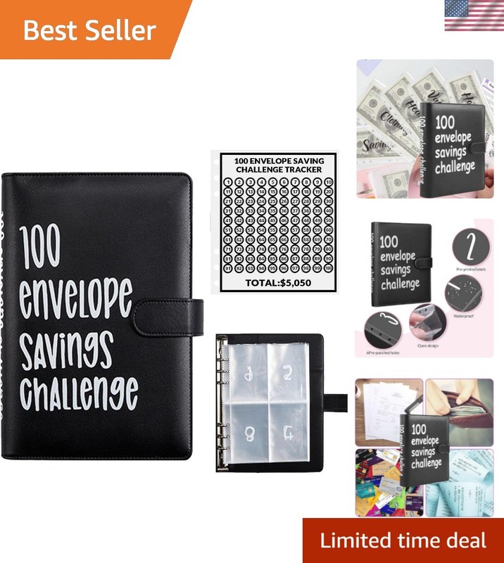 100 Envelopes Money Saving Challenge, 100 Envelope Challenge Binder, Easy and…