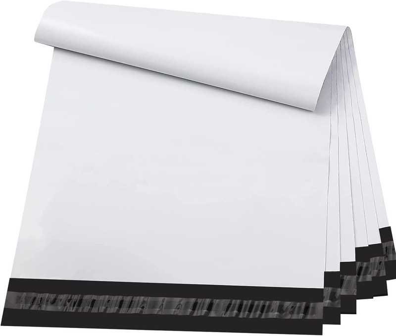 Bulk 200 Pack White 9x12 Poly Mailers - Durable Self-Sealing Shipping Bags gallery