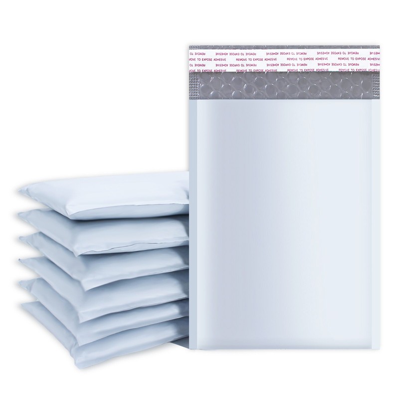 100 #5 Poly Bubble Mailers Padded Shipping Envelopes Mailing Bags Made in USA