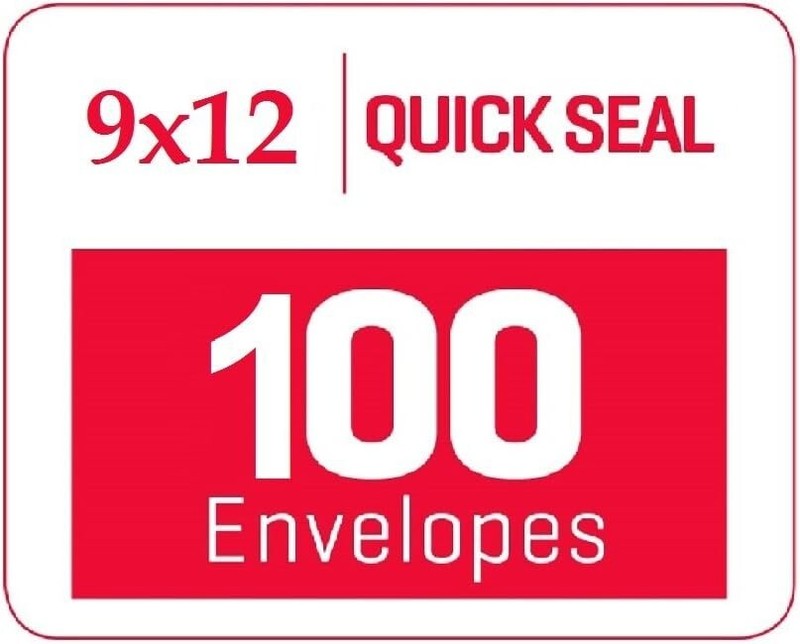 Durable 9x12 Self-Adhesive Kraft Envelopes for Business & Promotion - 100 Ct gallery