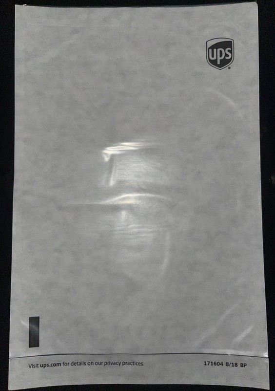 Lot of 200 7×10 Clear Internet Address Pouches/Sleeves UPS/Fed Ex/USPS Free Ship