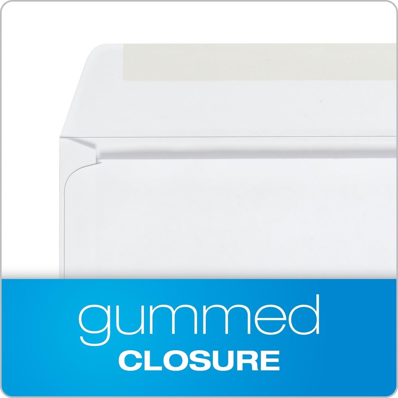 6 x 9 Envelopes, 100/Box, No Window, 6 x 9 Inches, White, Gummed Closure (COL... gallery