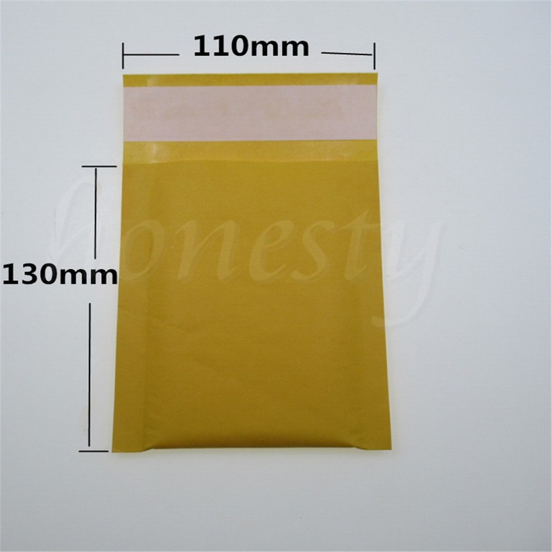 30/50Pcs Yellow Kraft Padded Bubble Mailers Self Seal Shipping Envelopes Bags