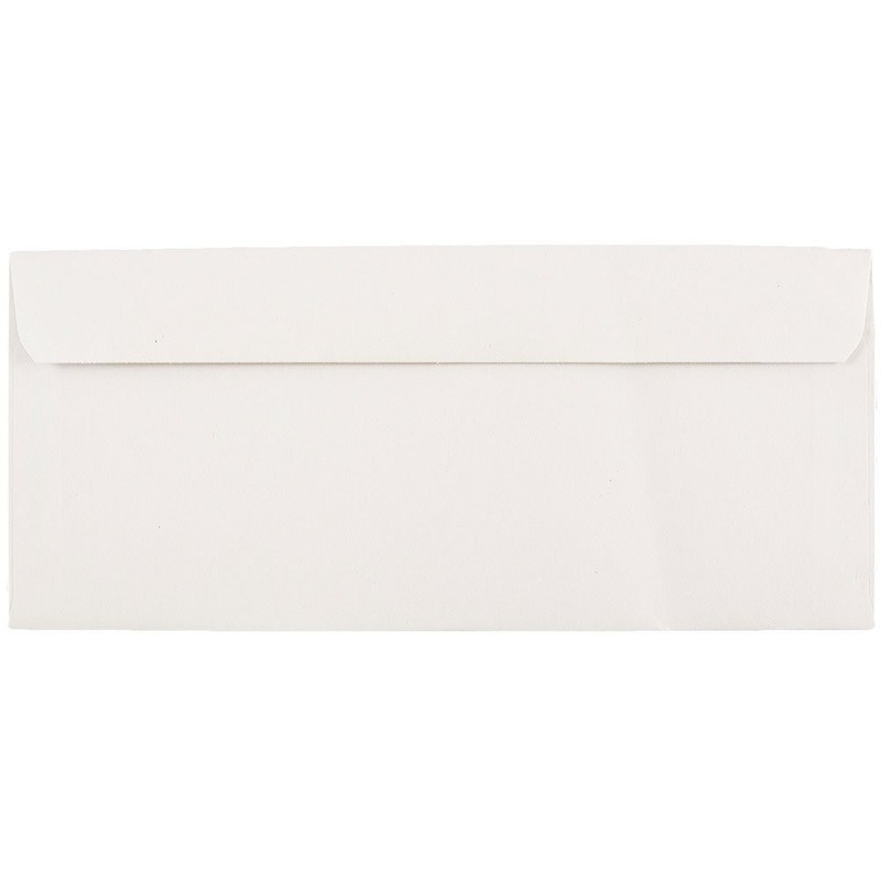 JAM PAPER #9 Commercial Envelopes – 3 7/8 x 8 – White – #9, Pack of 100