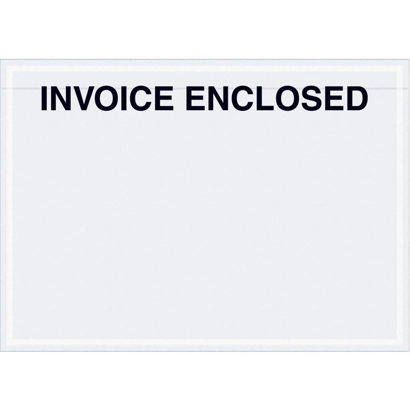 GRAINGER APPROVED PL481 Packing List Envelopes,5 x 7″ 820FH9