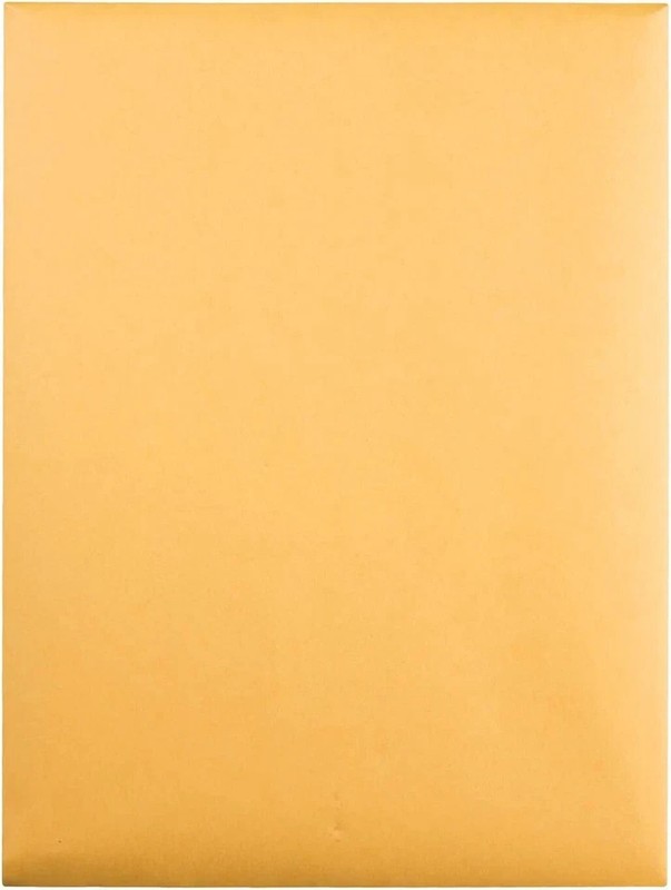 100 Pcs CLASP ENVELOPES 9x12 28lb Kraft Shipping Mailing Gummed Business Manila gallery