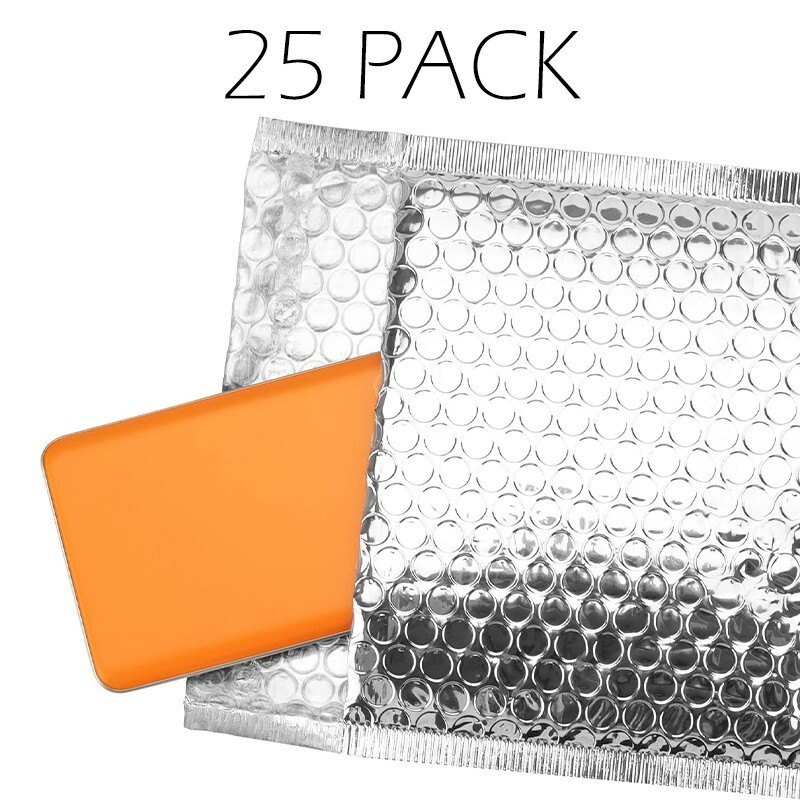 #1 9.8×11.8 Silver bubble mail aluminum foil bag Business transportation