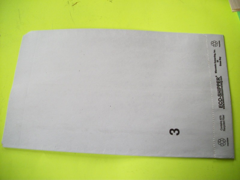Eco-Shipper Mailers 8 1/2 x 14 1/2 White Durable Bags 250/carton Free Shipping
