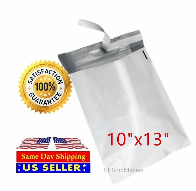 300 PM#4 10X13 Poly Bag Mailers Envelopes Shipping Self Sealing – ST ShipMailers