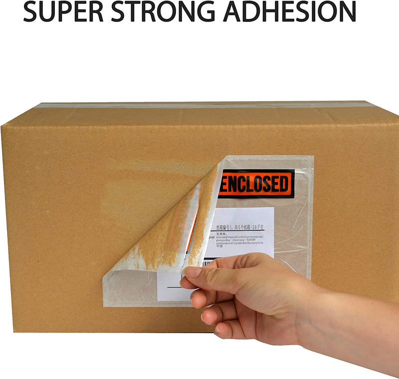 1000 PCS 4.5"X 5.5" Clear Self-Adhesive Packing List Envelopes - Shipping/Mai... gallery