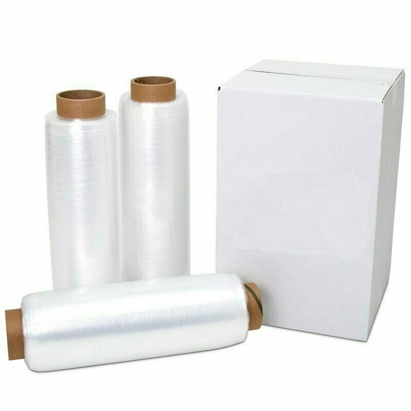 15″ x 1500′ 80 Gauge 1 Roll Pallet Wrap Stretch Film Hand Shrink Wrap 1500FT